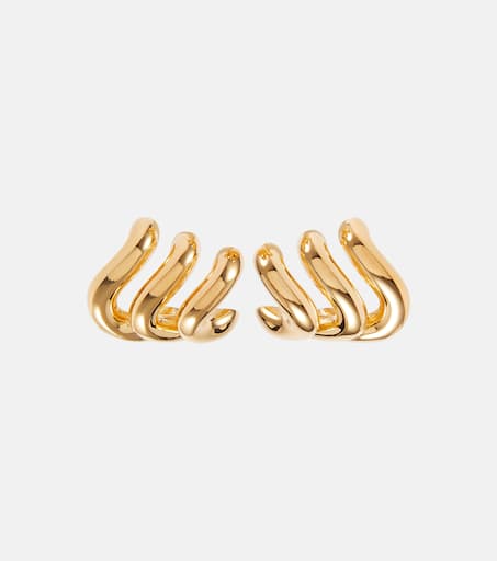 Loop Trio earrings in silver - Balenciaga | Mytheresa