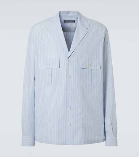 Martini striped cotton shirt