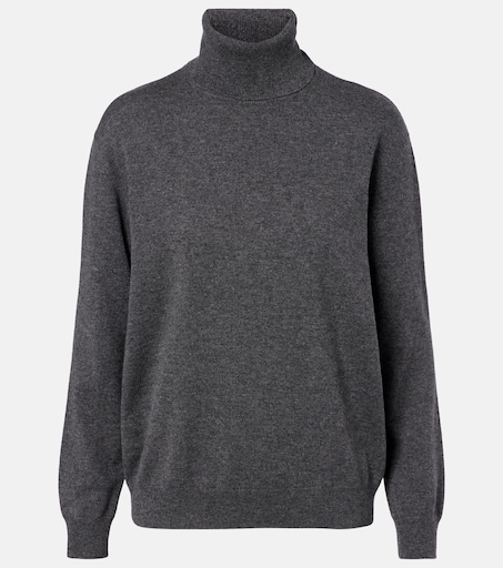 Cashmere turtleneck sweater in grey - Brunello Cucinelli | Mytheresa