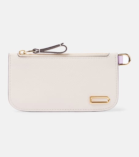 【DELVAUX直営店】Vagabond Zipped Card Holder Vagabond leather card holder in blue - Delvaux | Mytheresa
