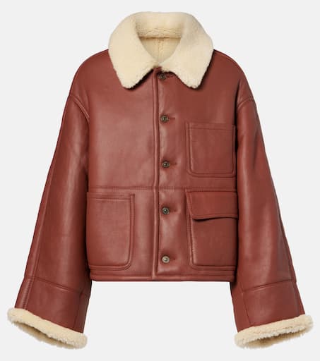 【PORTERNA】Emmy padded shearling jacket PORTERNA】Emmy padded shearling jacket