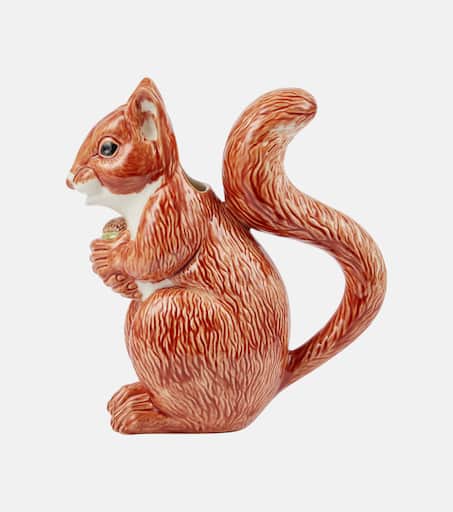 Squirrel earthenware pitcher in multicoloured - Bordallo