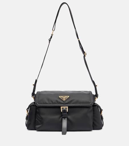 Prada Explore Re-Nylon Medium crossbody bag in black - Prada