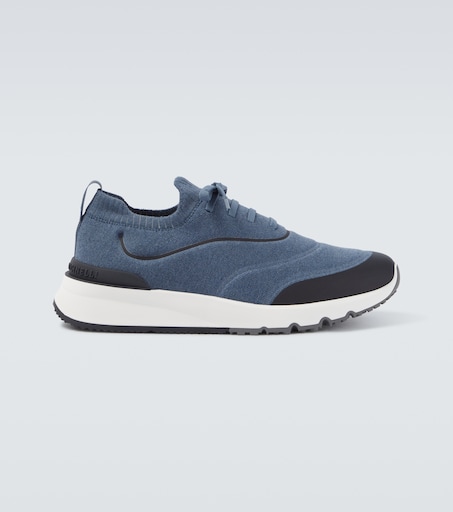 Brunello Cucinelli Techno knitted sneakers