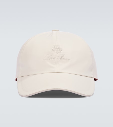 Logo baseball cap in white - Loro Piana | Mytheresa