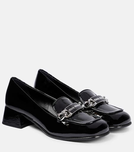 ローファー・オックスフォード Miu Miu Miu Miu Leather Loafer MIU MIU Leather Loafer – LOZURI®