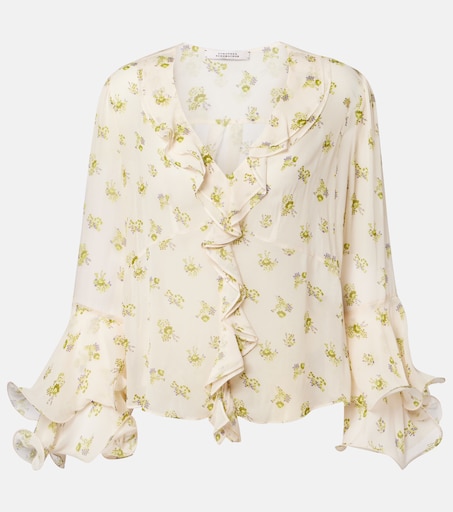 Airy Daydream floral georgette blouse in multicoloured - Dorothee Schumacher | Mytheresa