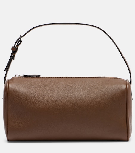 90s leather top-handle bag in brown - The Row | Mytheresa