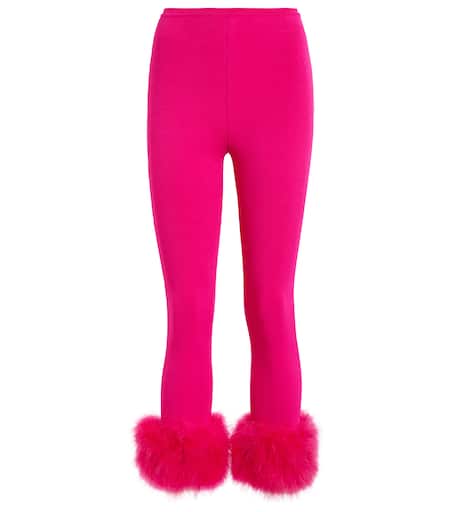 【Magda Butrym】 High-riseジャージバイカーショート 3size 】サイドリボンシャーリングバイカーショートパンツ