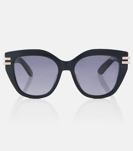 CDior B4I Butterfly embellished sunglasses in black - Dior