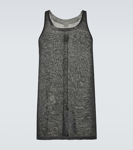 Rick Owens Cashmere tank top