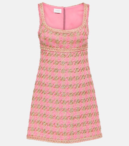 Tweed minidress in pink - Giambattista Valli | Mytheresa