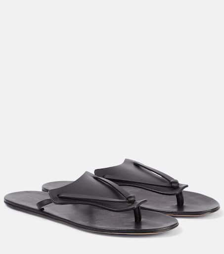 サンダル・ミュール The Row SS25 The Row Sandals Black (F1609 RC3BLK) The Row SS25 The Row Sandals Black (F1609 RC3BLK) (The Row
