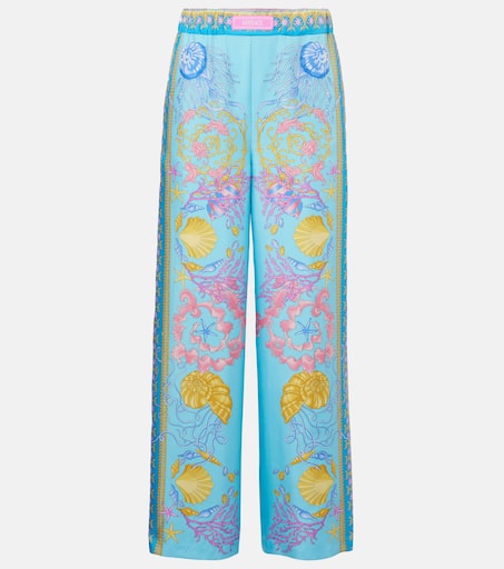 【送料&関税込】Versace Printed Silk Wide-leg Pant P01055471.jpg
