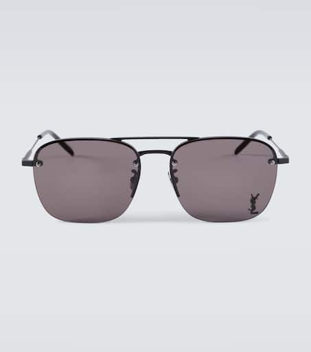 SL 309 M aviator sunglasses in black - Saint Laurent | Mytheresa