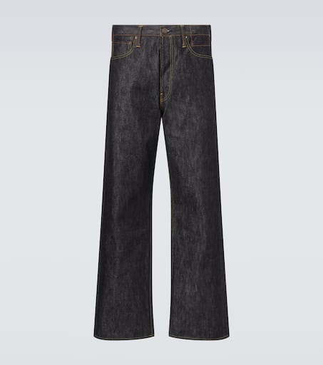 Social Sculpture 01 straight jeans in blue - Visvim | Mytheresa