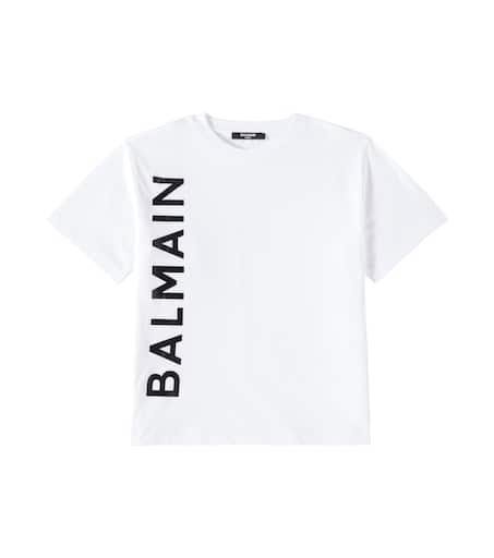 2025SS BALMAIN KIDS エンブロカラーロゴTシャツ WH (C-10Y) direct_uploads_2F6755_2Fm1cemG