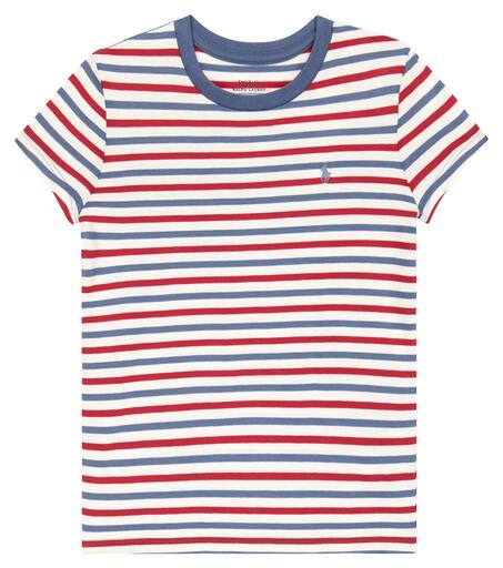 【POLO RALPH LAUREN】 Striped cotton jersey T-shirt P00765581.jpg