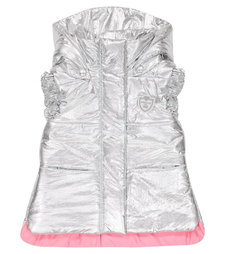 S / île シール sile curtain gilet White（sile 「curtain