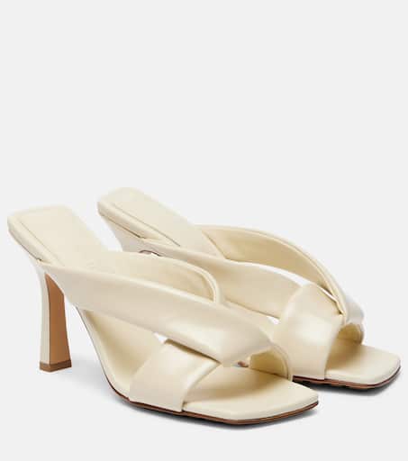 サンダル・ミュール BOTTEGA VENETA RIVA SANDALS IN SHINY LEATHER P01057315.jpg