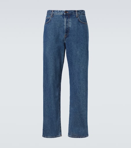 Morton straight jeans in blue - The Row | Mytheresa