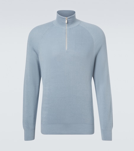 Brunello Cucinelli Ribbed-knit cotton sweater