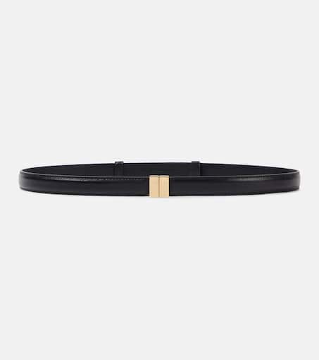 Leather belt in black - Toteme | Mytheresa