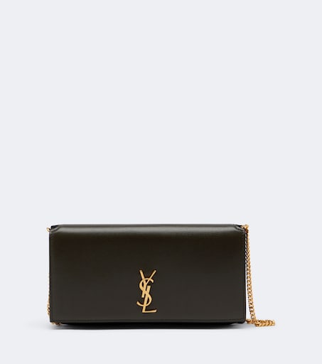 Cassandre leather phone pouch