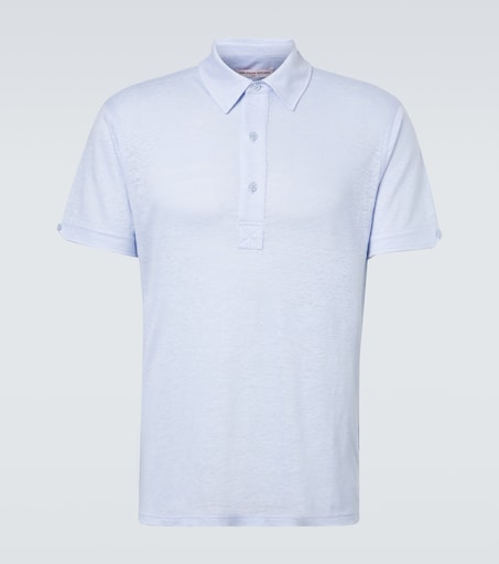 Orlebar Brown Sebastian linen polo shirt