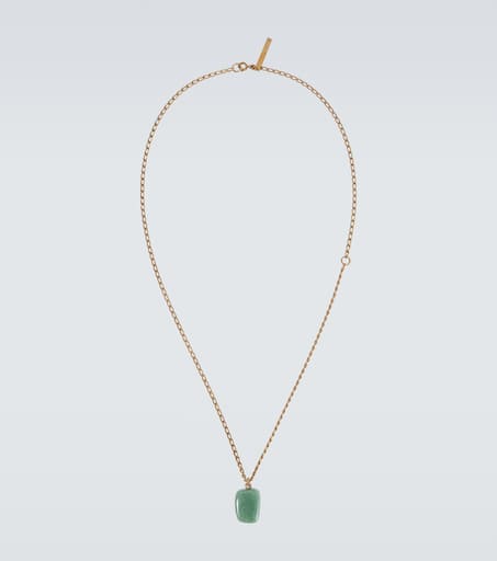 大人気♪【Dries Van Noten】Gold-plated pendant necklace Gold-plated pendant necklace in gold - Dries Van Noten