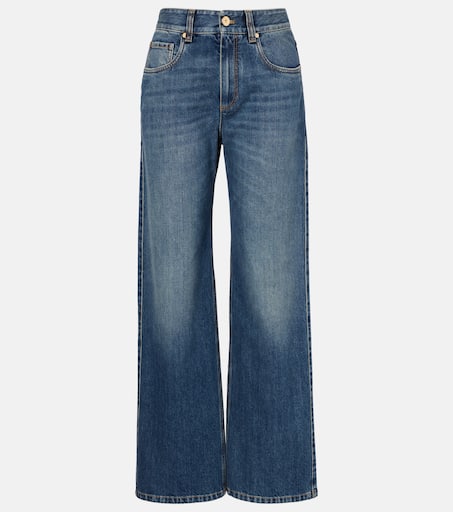 パンツ Brunello Cucinelli Pantaloni larghi Blue P01083431.jpg