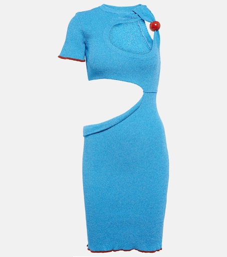 【JACQUEMUS】La Robe Norma Mini Dress ブルー x Jacquemus La Robe minidress in blue - Nike | Mytheresa