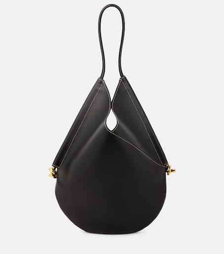 ショルダーバッグ・ポシェット BOTTEGA VENETA DARK BROWN MINI SOLSTICE SHOULDER BAG Bottega Veneta Solstice Mini leather shoulder bag Bottega Veneta
