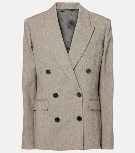 ボトムスその他 Isabel Marant Robine Double-Breasted Cotton Blazer Isabel Marant Robine Double-breasted Herringbone Wool-blend