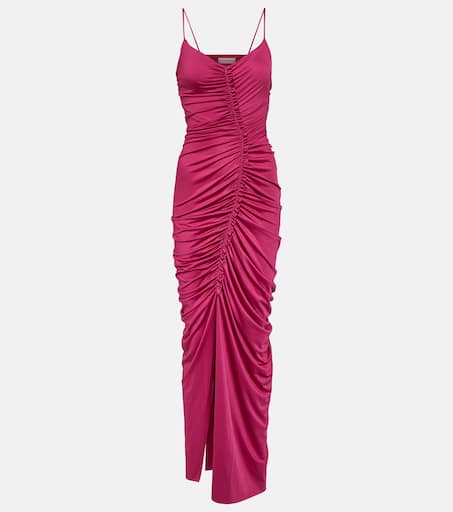 ワンピース VICTORIA BECKHAM Woman Dress Pink 1225WDR005227N 9361 Victoria Beckham Gathered Dress | Pink | FARFETCH