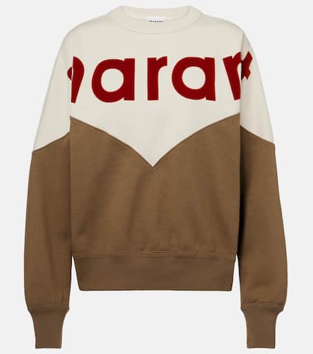 Houston cotton-blend jersey sweatshirt in multicoloured