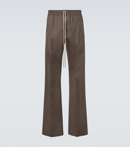 Rick Owens Dietrich cotton-blend straight pants