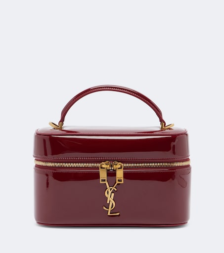 Gaby patent leather vanity bag