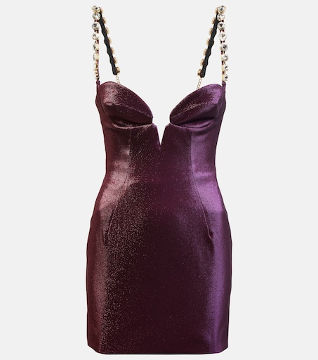 open lace back dress Zapaka Women Purple A Line Homecoming Dress Spaghetti Straps Flowers Tulle Short Prom Dress, Purple / US20W