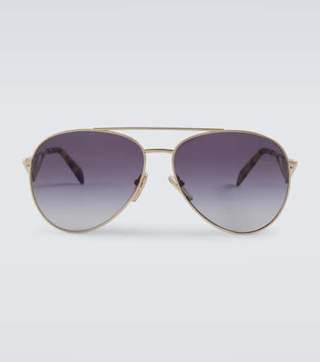 【PRADA】Aviator sunglasses メタルフレーム サングラス 紫gold Prada PR 65ZS Light Gold/Dark Grey (ZVN-09T) Sunglasses | eBay
