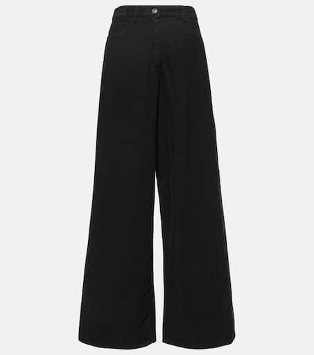 パンツ THE ROW Women Straight Pants 8303W2794 BLK Black The Row Pants for Women | Online Sale up to 65% off | Lyst