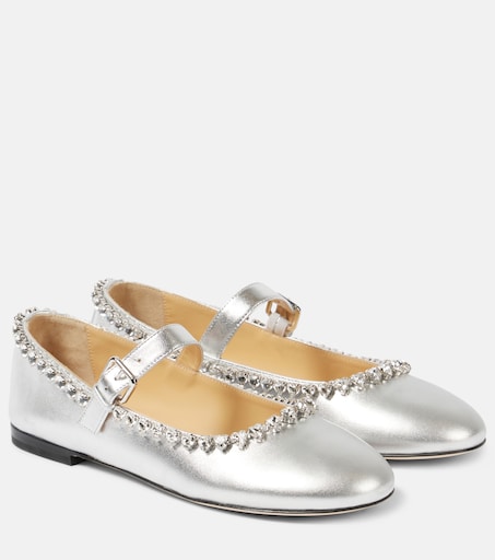 Mach & Mach - Audrey leather ballet flats