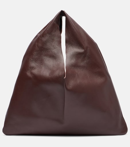 上質★THE ROW Bindle small burgundy leather bag THE ROW Bindle small leather shoulder bag | NET-A-PORTER