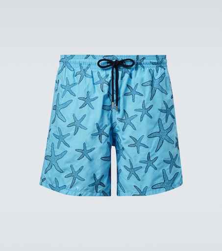 Mistral printed swim trunks in blue - Vilebrequin | Mytheresa