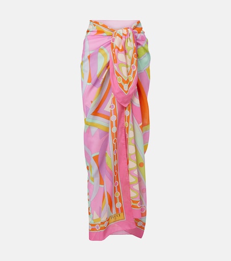 Manuba cotton beach cover-up