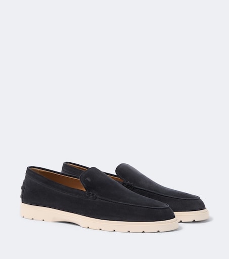 Slip-on suede loafers in black - Tods | Mytheresa display picture 2