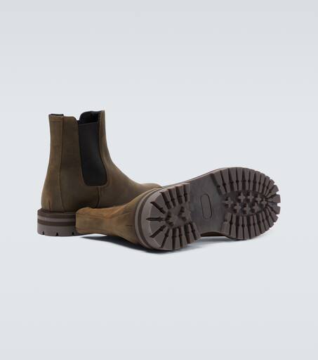 Leather Chelsea boots in brown Common Projects Mytheresa