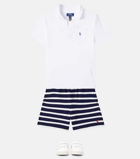 【関税&送料込】Polo Ralph Lauren White Cotton Blend Sweatsh Polo Ralph Lauren Men's White Cotton Blend Fleece Lined