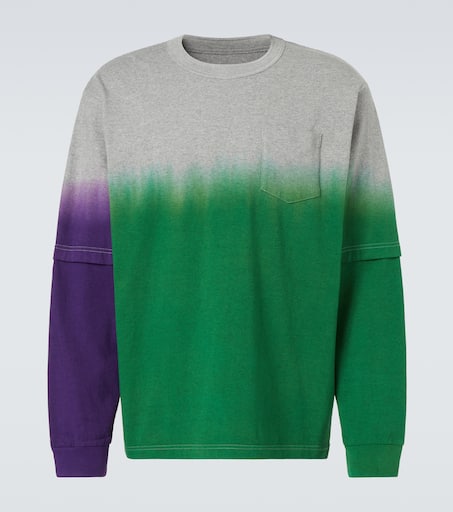 sacai 23aw Tie Dye Sweat Pullover グリーン 2 23-03176M-M-62-62-pc2-m.jpg