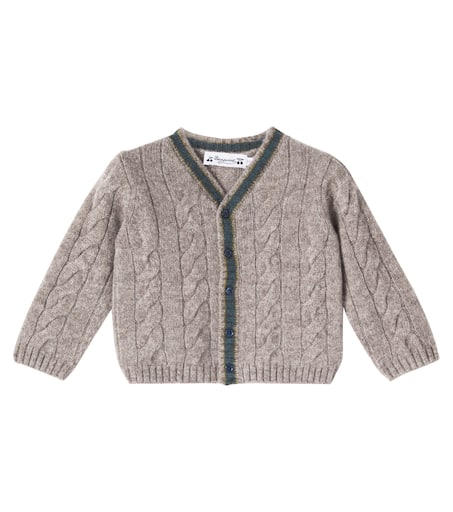 【IONSEOUL】Poblin Pocket Knit Cardigan 4JH405 ZINK Pocket Knit Cardigan - Ivory : EENK SHOP
